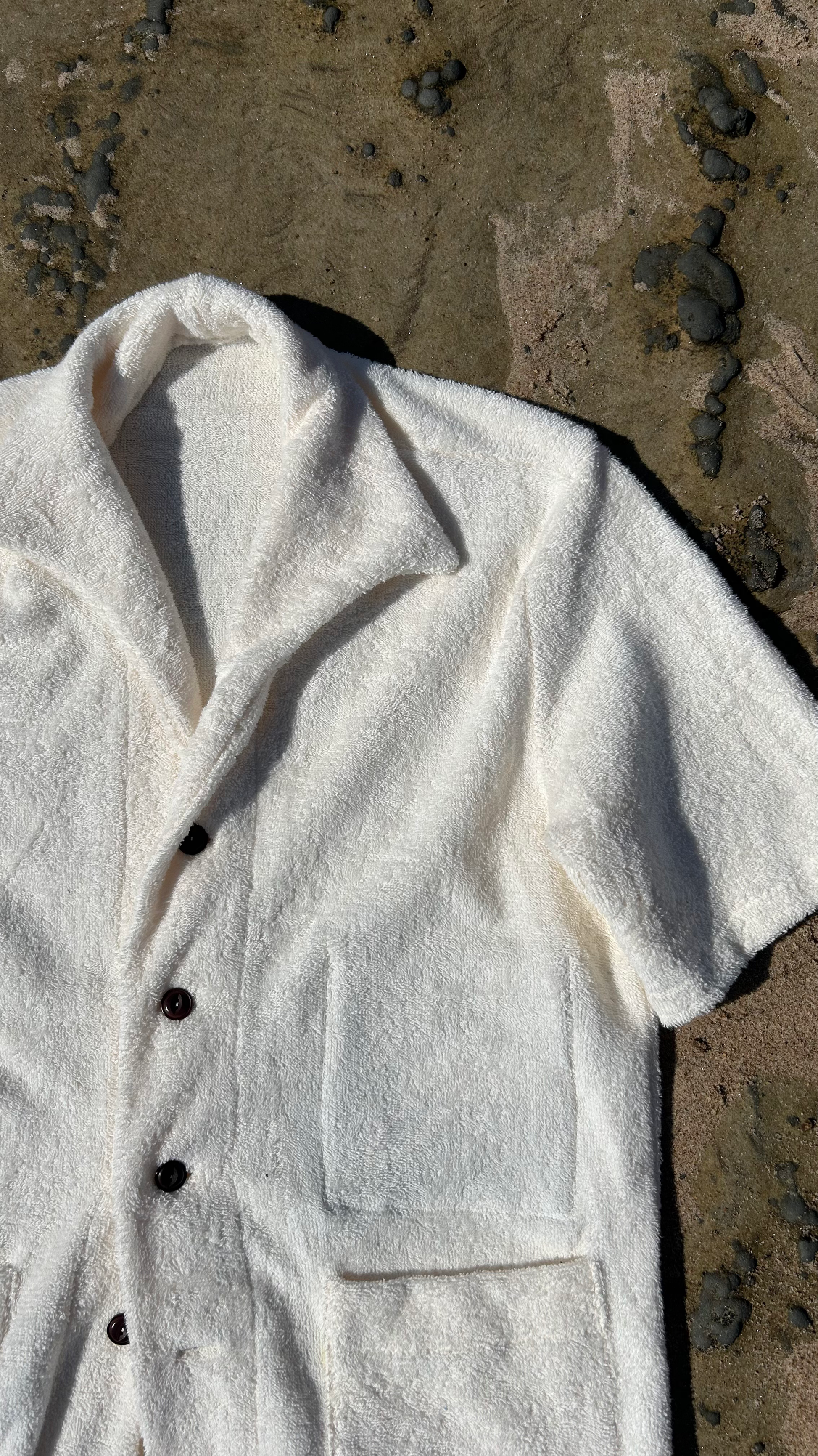 One Piece Towelling - Ecru image 1