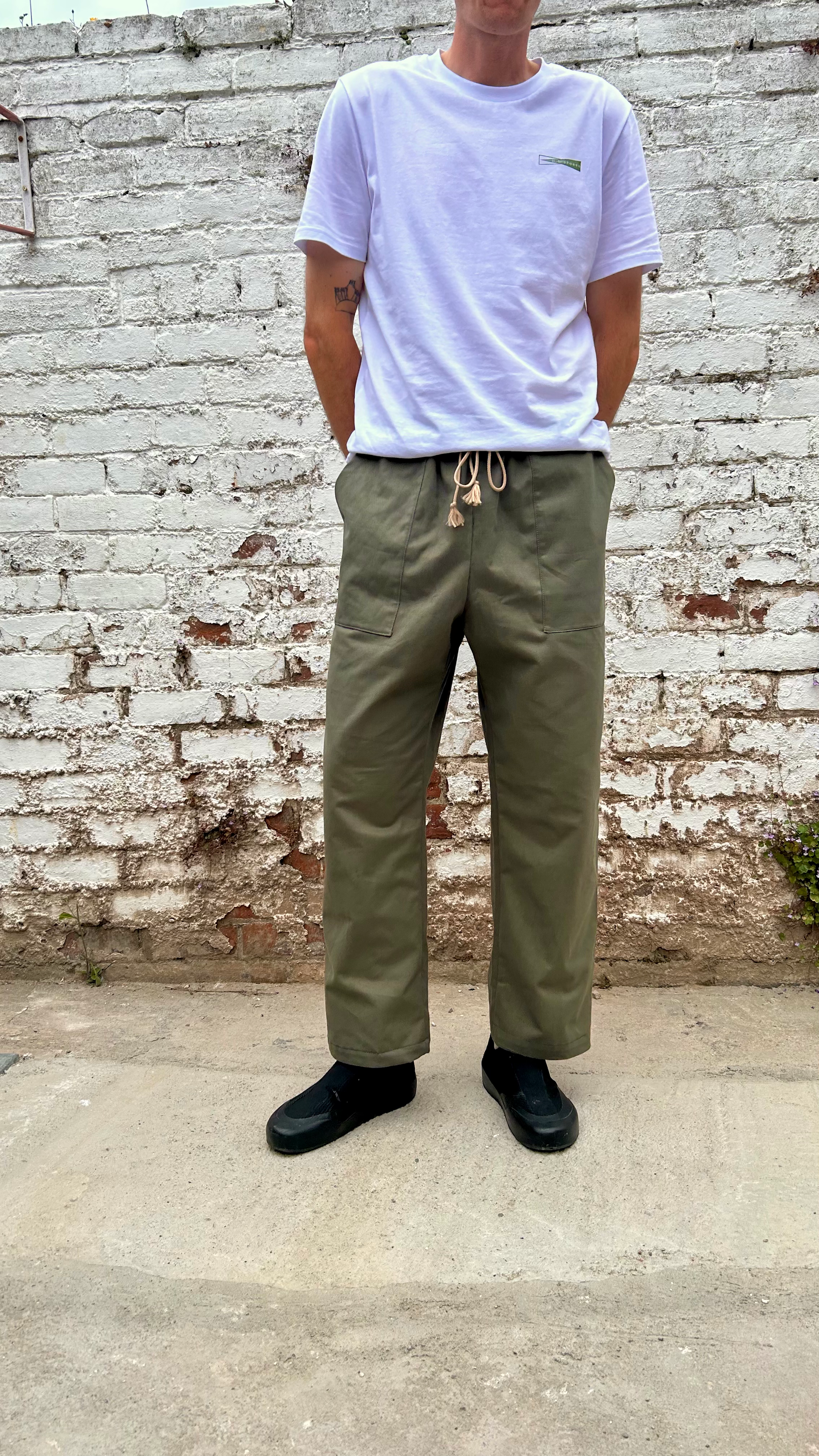 Hopsack Shapers Olive image 1