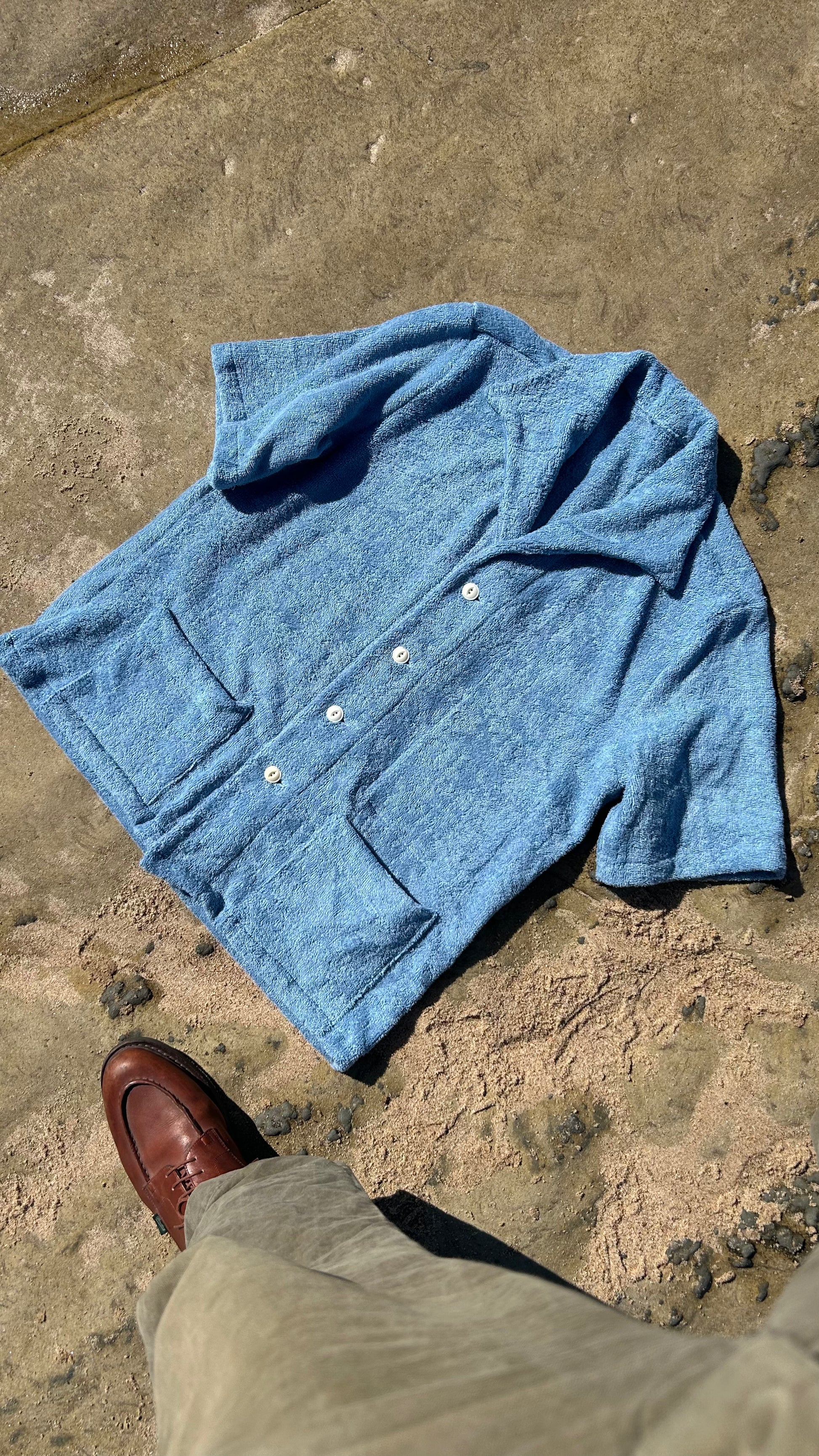 One Piece Towelling - King Eddie’s Blue