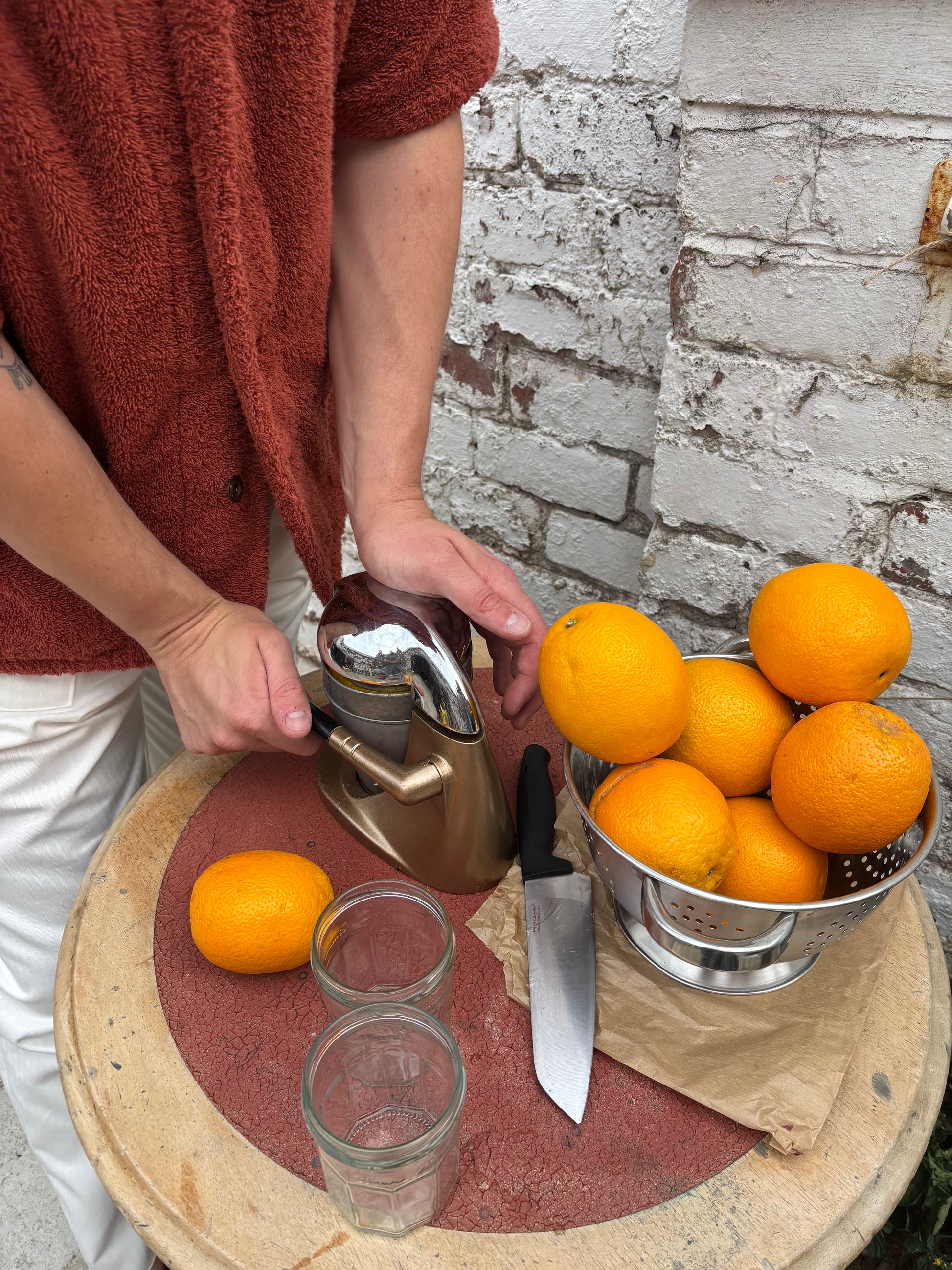 One Piece Towelling - Terracotta