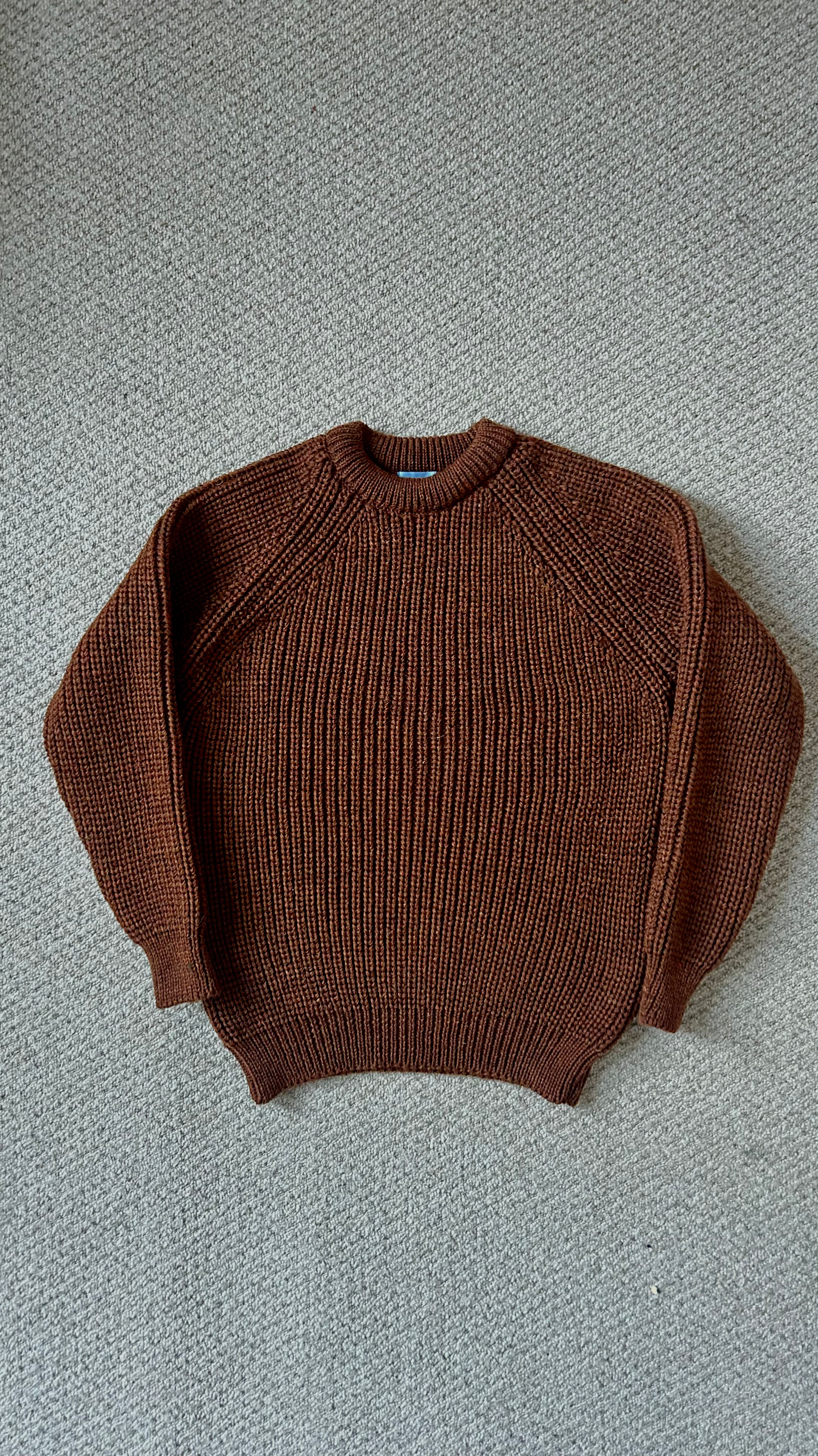 Walnut Chunky Knit image 0