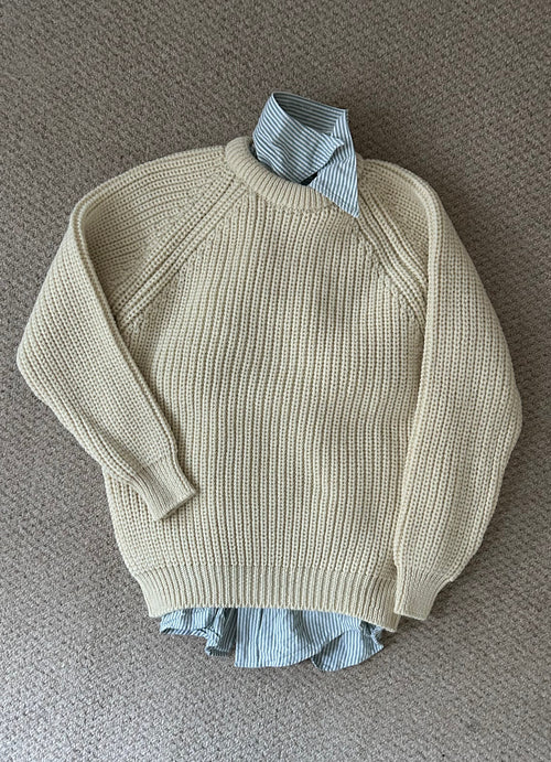 Ecru Chunky Knit image 0
