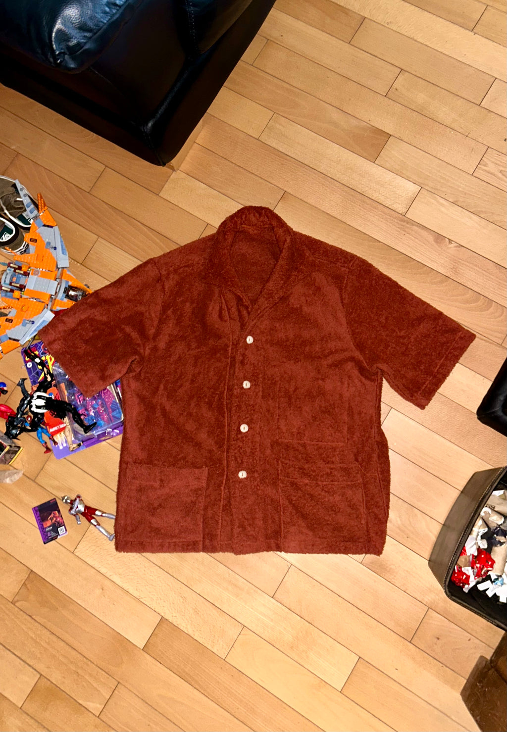 SS26 One Piece Towelling - Terracotta